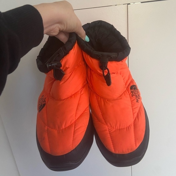 Supreme x TNF The North Face Leaves Nuptse Bootie Orange Box Logo Size 11 main image 15